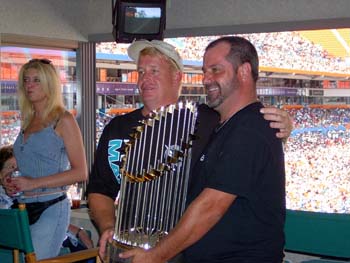 The Amigos with Trophy